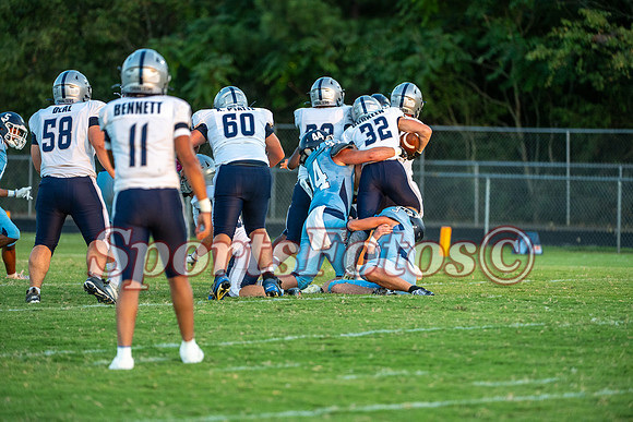 FTF Varsity FB1 vs East Burke-105
