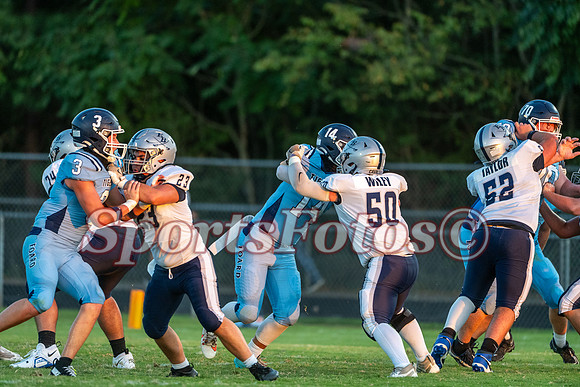 FTF Varsity FB1 vs East Burke-106