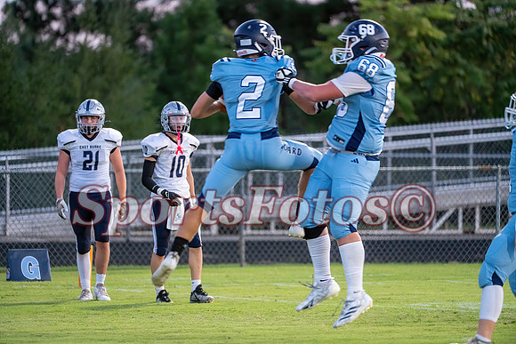 FTF Varsity FB1 vs East Burke-117