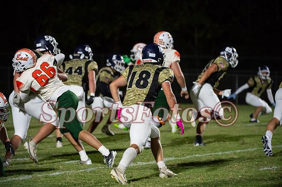 FTF Varsity FB6 vs East Lincoln-108