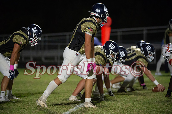 FTF Varsity FB6 vs East Lincoln-114
