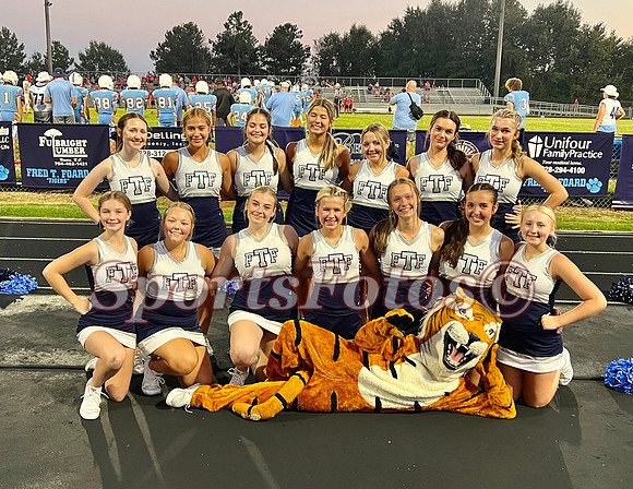 FTF JV Cheer @ FB2-99