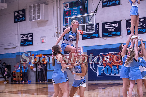 FTF JV Cheer vs Saint-101