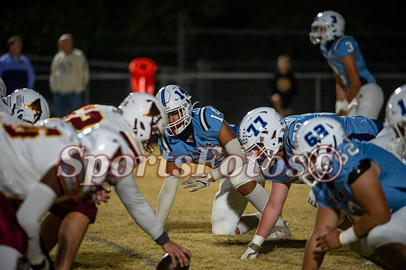 FTF Varsity FB6 vs Hickory-109